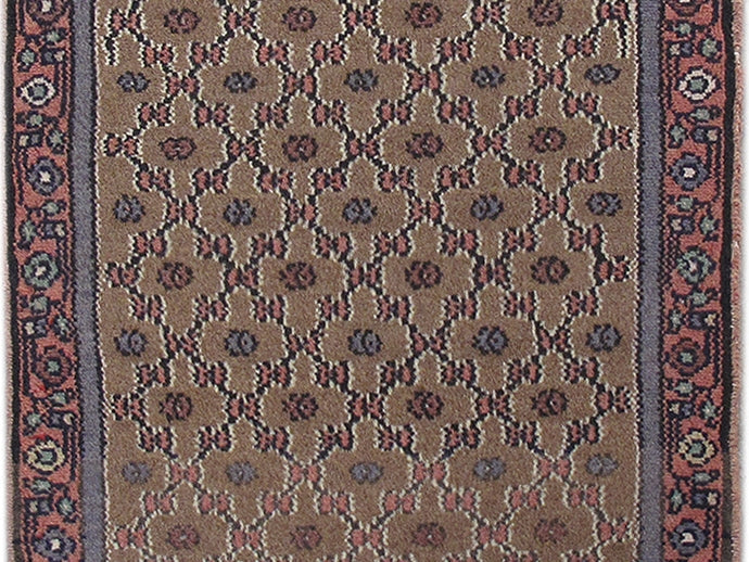 2' x 3' Brownish Gray Persian Kolyaei Rug