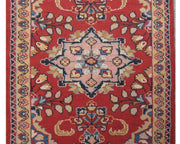 2' x 4' Red Persian Hamadan Rug