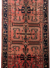 6x10 Authentic Hand-knotted Persian Hamadan Rug - Iran - bestrugplace