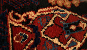 4x16 Authentic Hand Knotted Persian Hamadan Rug - Iran - bestrugplace