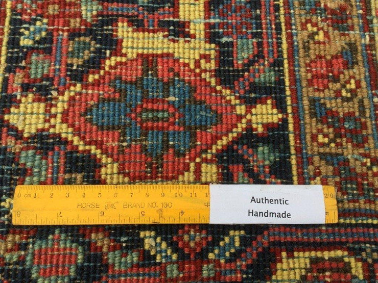 6x10 Authentic Hand Knotted Persian Heriz Rug - Iran - bestrugplace