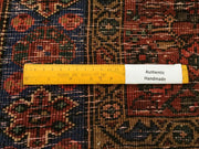 5' x 7' Red Persian Kurd Bijar Rug