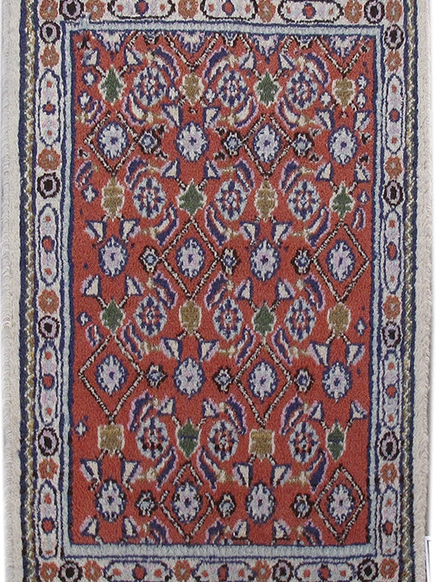 2' x 3' Red Persian Moud Rug