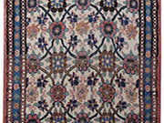 2' x 4' Ivory Persian Varamin Rug