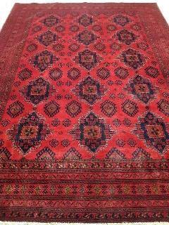 Stunning 11x8 Authentic Hand-knotted Khal Momadi Rug - Pakistan - bestrugplace