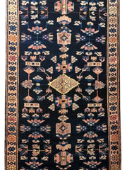 6x10 Authentic Hand-knotted Persian Hamadan Rug - Iran - bestrugplace