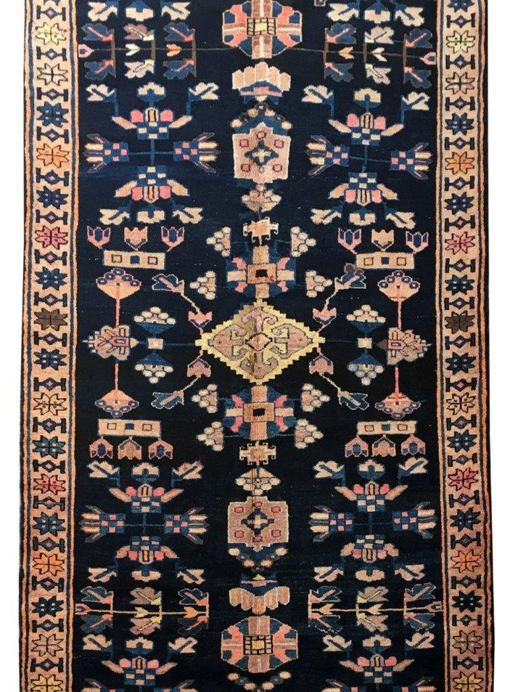 6x10 Authentic Hand-knotted Persian Hamadan Rug - Iran - bestrugplace