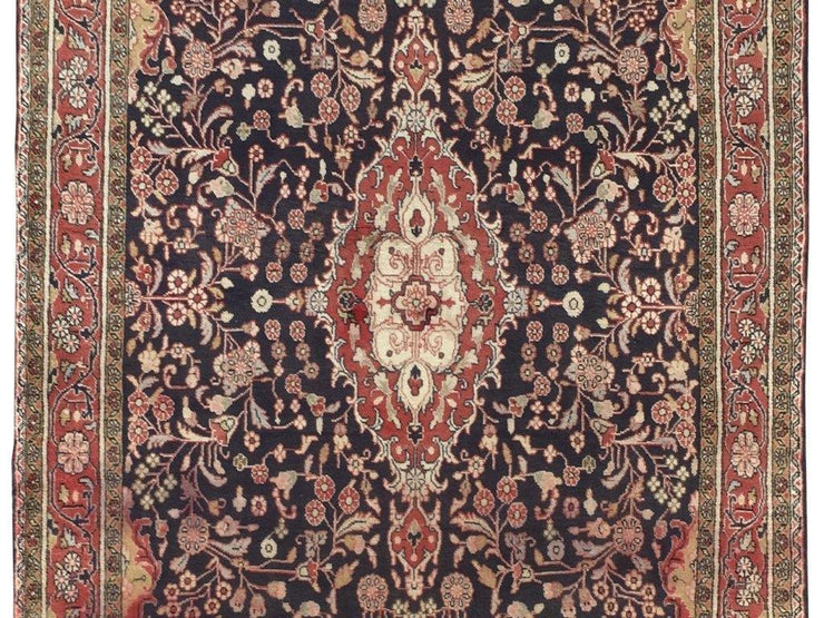 5x7 Authentic Hand-knotted Persian Jozan Rug - Iran - bestrugplace