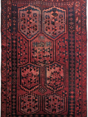 Luxurious 6x8 Authentic Hand-knotted Persian Lori Rug - Iran - bestrugplace