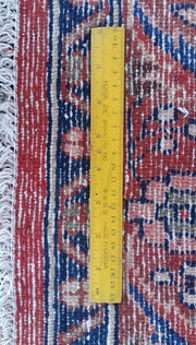 4x17 Authentic Hand Knotted Persian Hamadan Rug - Iran - bestrugplace