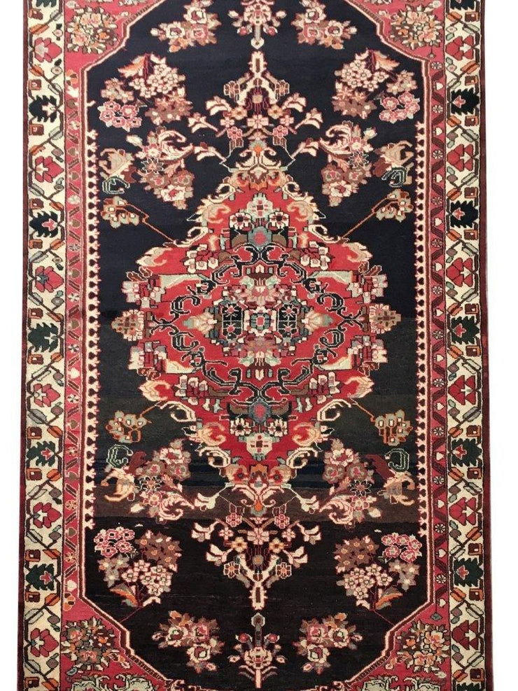 5x10 Authentic Hand-knotted Persian Hamadan Rug - Iran - bestrugplace