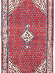 4x7 Authentic Hand-knotted Persian Hamadan Rug - Iran - bestrugplace