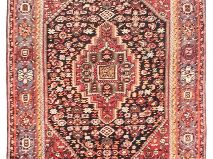 4x7 Authentic Hand-knotted Persian Zanjan Rug - Iran - bestrugplace