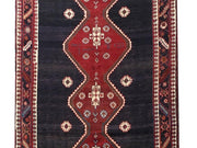 5x12 Authentic Hand-knotted Persian Hamadan Rug - Iran - bestrugplace