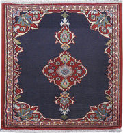 2' x 3' Eggplant Purple Persian Kashan Rug