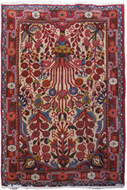 Red 2' x 3' Persian Jozan Rug